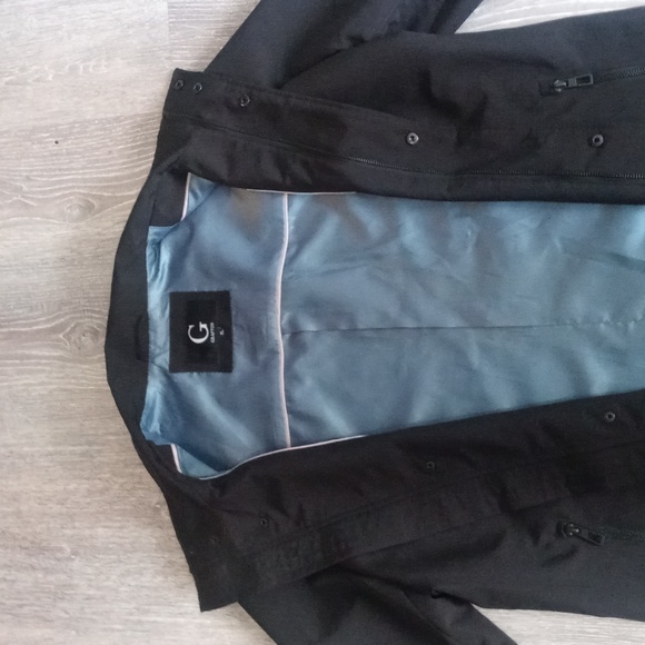 NWT Grafton Black Raincoat for Men Size Medium - Picture 6 of 6